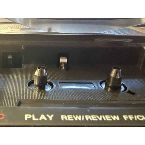 Sony Cassette Recorder Vintage TCM-929 w/Retractable Handle Works Great - Picture 9 of 11